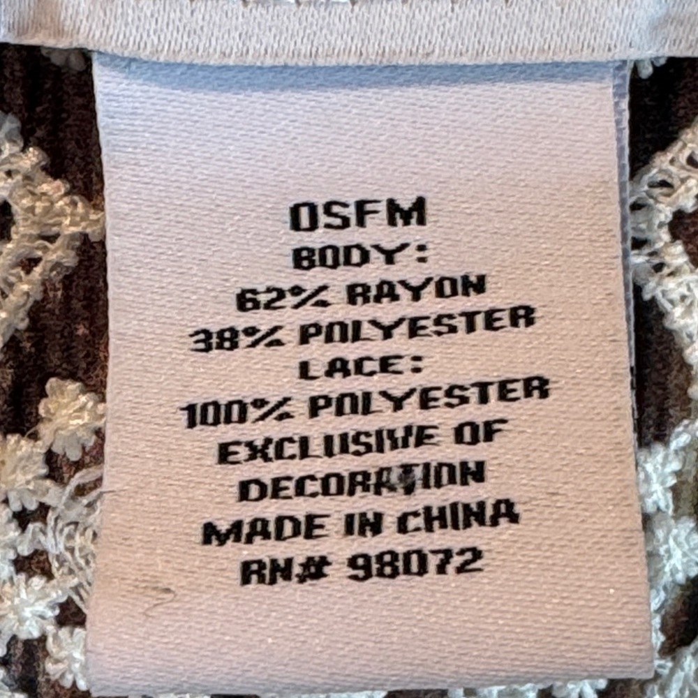 Steve Madden Cream Lace Kimono - Picture 15 of 15